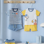 4-piece sustainable cotton set for newborn Art. 23-01621-024