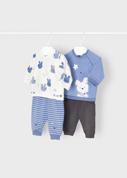 4-piece knitted set for newborn ECOFRIENDS 2640-36