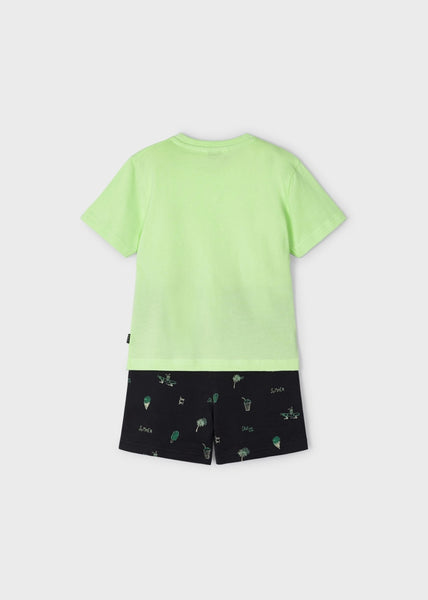 Boy's set with a printed motif in sustainable cotton Art. 23-03676-062