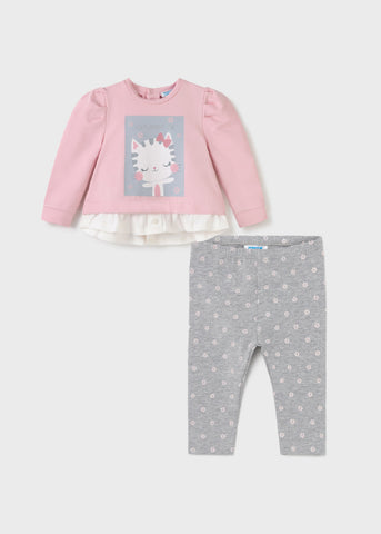 ECOFRIENDS baby girl leggings set Art. 11-02721-042