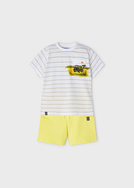 Printed set with sustainable cotton for boy Art. 23-03675-087