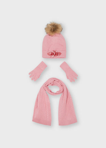 Flower girl hat scarf set Art. 11-10154-092