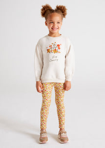 Leggings set with pocket for girl 4769-32