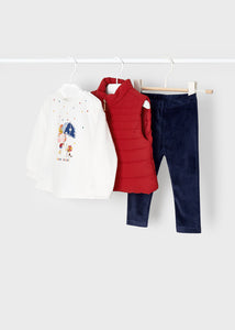 Leggings with vest set for baby 2723-92