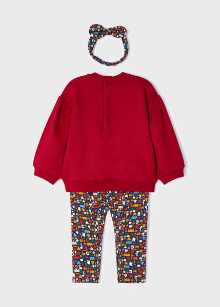 Leggings with sweatshirt set for baby ECOFRIENDS 2725-46