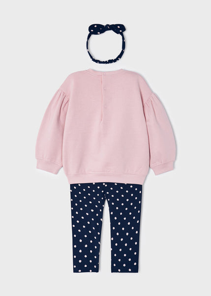 Leggings with sweatshirt set for baby ECOFRIENDS 2725-47