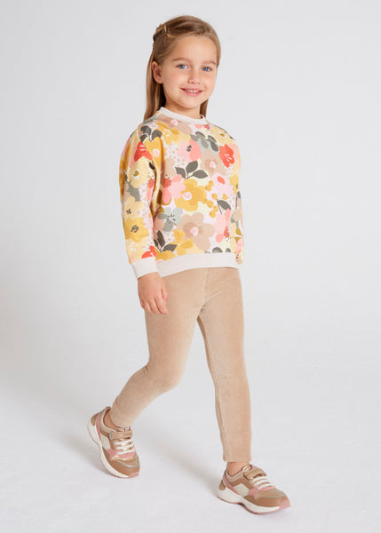 Corduroy leggings set for girl ECOFRIENDS 4773-11