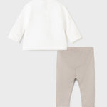 Baby girl flower leggings set Art. 11-02715-083
