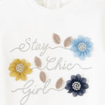 Baby girl flower leggings set Art. 11-02715-083