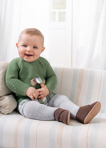 Newborn boy plaid shorts set Art. 11-02223-036