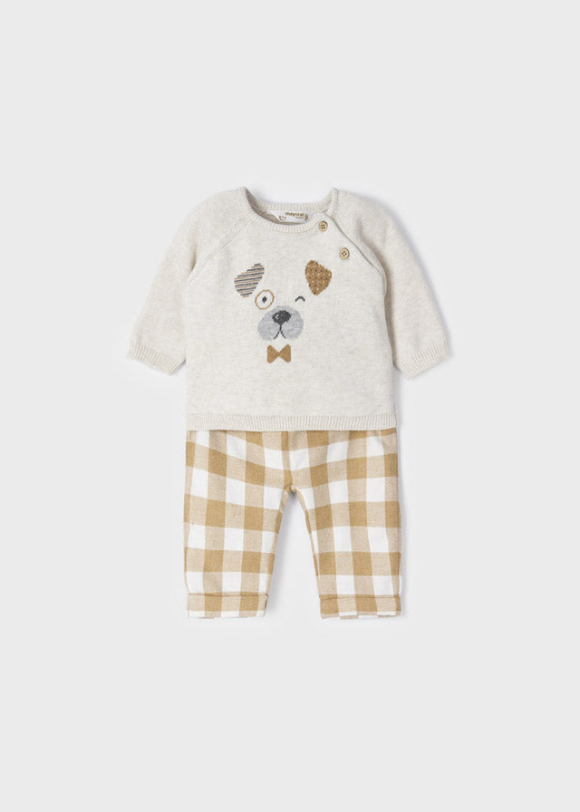 Newborn trouser set ECOFRIENDS Art. 12-02515-054