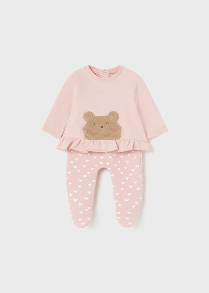 Padded gaiter set for newborn ECOFRIENDS Art. 12-02506-077