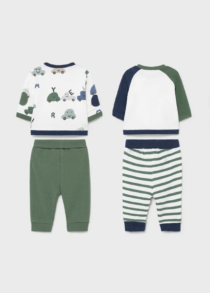 4-piece newborn boy knit set Art. 11-02691-030