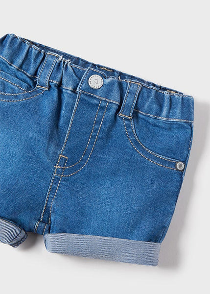 Denim shorts set newborn boy Art. 22-01216-086