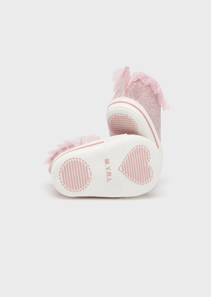 Ruffled sneakers for newborn Art. 23-09632-082