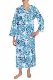 Miss Elaine Paisley and Animal Print Long Zip Robe 869830