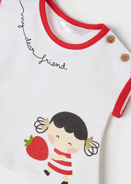 ECOFRIENDS 4 piece knit set newborn girl Art. 22-01623-084