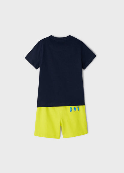 ECOFRIENDS Knit racquet shorts set boy Art. 22-03657-052