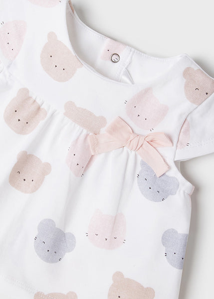 ECOFRIENDS knit set of 4 newborn girl Art. 22-01622-036