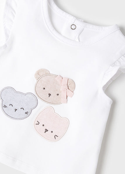 ECOFRIENDS knit set of 4 newborn girl Art. 22-01622-036