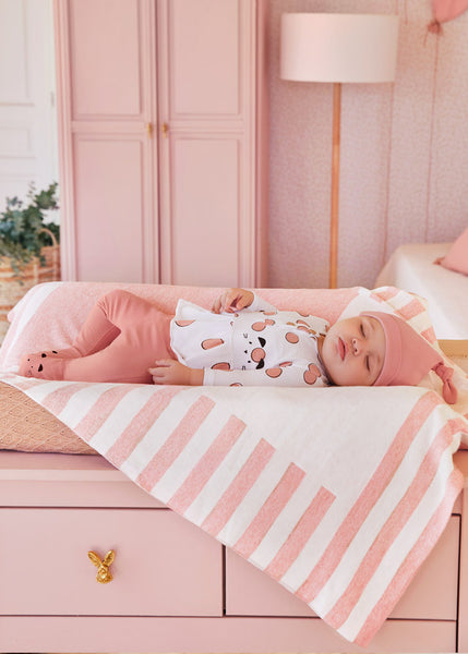 ECOFRIENDS leg warmer and hat set newborn girl Art. 22-01593-088