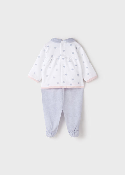 ECOFRIENDS leg warmer set newborn girl Art. 22-01591-049