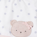 تدفئة أرجل ECOFRIENDS للفتيات حديثي الولادة (قطعتان) ART 22-01591-049