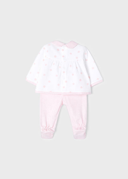 ECOFRIENDS leg warmer set newborn girl Art. 22-01591-050