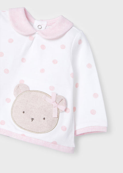 ECOFRIENDS leg warmer set newborn girl Art. 22-01591-050