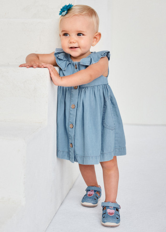 ECOFRIENDS Lyocell Tencel™ dress baby girl Art. 22-01925-070