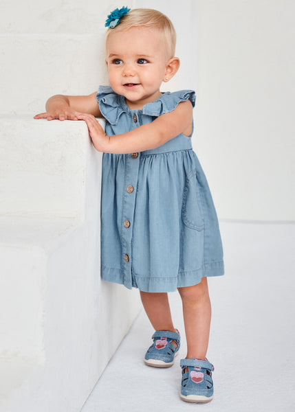 ECOFRIENDS Lyocell Tencel™ dress baby girl Art. 22-01925-070