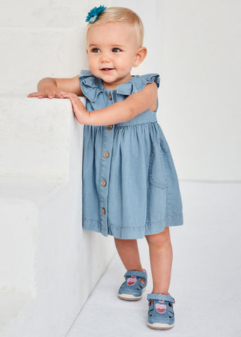 ECOFRIENDS Lyocell Tencel™ dress baby girl Art. 22-01925-070