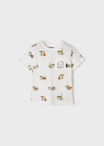 ECOFRIENDS patterned short sleeve t-shirt boy Art. 22-03002-033