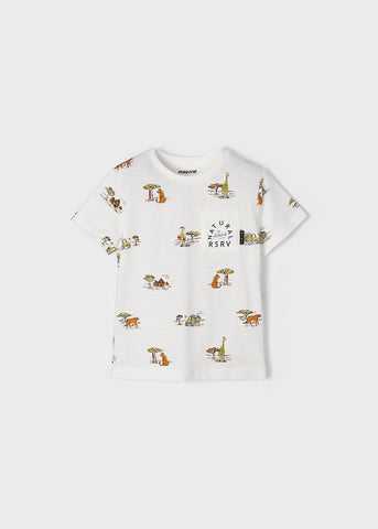 ECOFRIENDS patterned short sleeve t-shirt boy Art. 22-03002-033