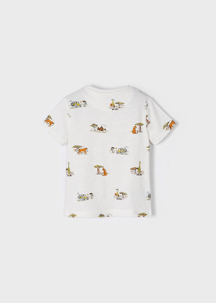 ECOFRIENDS patterned short sleeve t-shirt boy Art. 22-03002-033