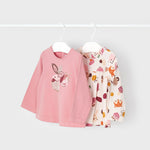 Mayoral Set of Children's Tights Long Multicolored\ECOFRIENDS set of 2 long sleeve T-shirts baby 2094-40\0702-28