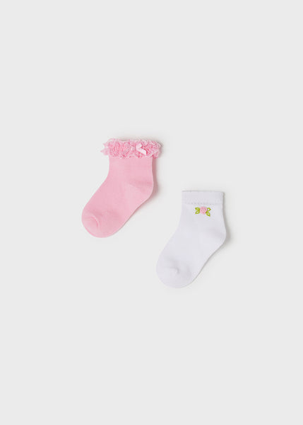 ECOFRIENDS set of 2 socks baby girl Art. 22-10176-074