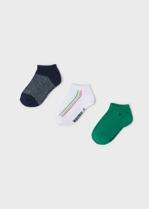 ECOFRIENDS set of 3 short socks boy Art. 22-10227-057