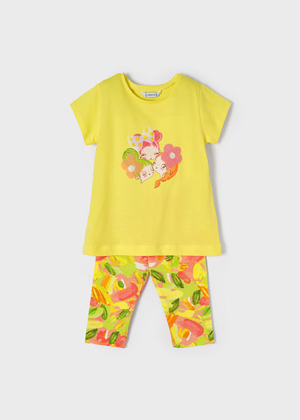 ECOFRIENDS short leggings set girl Art. 22-03766-036