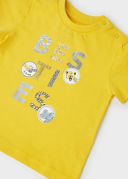 ECOFRIENDS short sleeve letters T-shirt baby boy Art. 22-01011-021