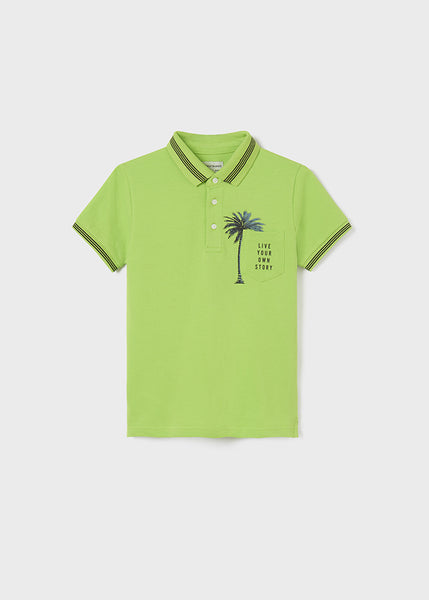 ECOFRIENDS short sleeve polo shirt with pocket boy Art. 22-06103-056