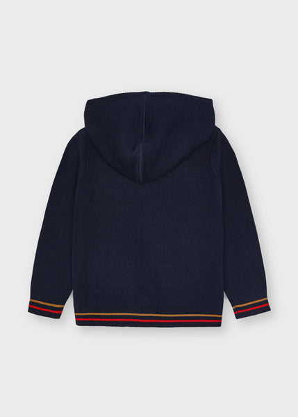 ECOFRIENDS woven knit hoodie for boy Art. 11-04369-068