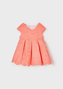 Embroidered dress baby girl Art. 22-01918-077