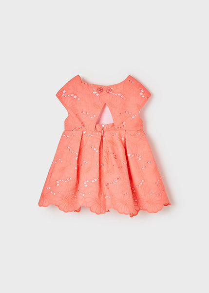 Embroidered dress baby girl Art. 22-01918-077