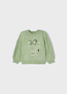 Embroidered jumper baby\Denim trousers flared fit baby 2313-35\2542-92