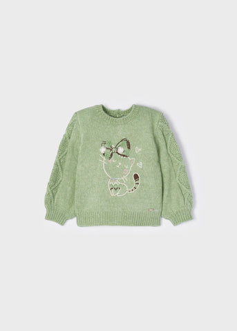 Embroidered jumper baby\Denim trousers flared fit baby 2313-35\2542-92