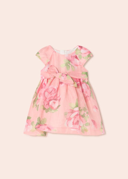 Floral linen dress baby Art. 23-01951-064