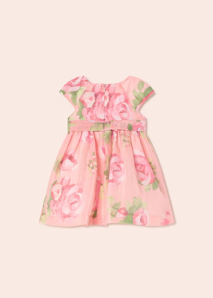 Floral linen dress baby Art. 23-01951-064