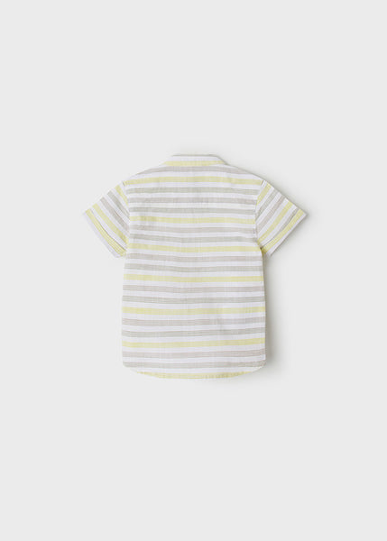 Grandad collar stripes shirt baby boy Art. 22-01113-010