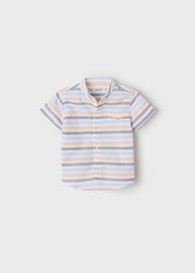 Grandad collar stripes shirt baby boy Art. 22-01113-011